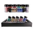 12x Shimmer Glitter Eyeshadow Loose Dust Powder Pigment For Tattoo Body Nail