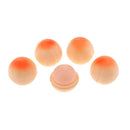 5 Pack Peach Shape Lip Balm Set Anti-cracking Lip Care Cream Kiwi Fruit Flavor
