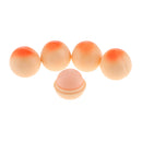 5 Pack Peach Shape Lip Balm Set Anti-cracking Lip Care Cream Kiwi Fruit Flavor