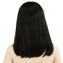 Long Straight Hair Full Wigs, Real Human Hair hairpieces, for Cosplay Party Costume, Heat Resistant and look Natural