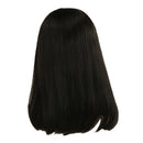 Long Straight Hair Full Wigs, Real Human Hair hairpieces, for Cosplay Party Costume, Heat Resistant and look Natural