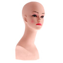 Female Mannequin Manikin Head Bust Model Wig Glasses Hat Scarf Display Stand