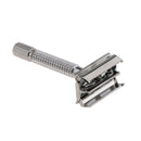 Traditional Double Edge Shaving Safety Shaver + Shave Holder Stand Bathroom Set