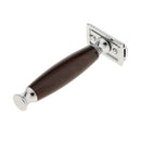 MenÂ’s Traditional Classic Double Edge Shaving Safety Shaver Wooden Handle