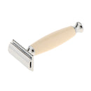 MenÂ’s Traditional Classic Double Edge Shaving Safety Shaver Wooden Handle