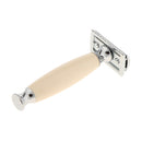 MenÂ’s Traditional Classic Double Edge Shaving Safety Shaver Wooden Handle