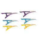 Yellow/ Blue/ Purple Pro Hairdressing Salon Hairpins Hairstyle Tool Set 6Pcs