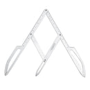 12pcs Eyebrow Relieving Paste Microblading Manual Pencil With Ruler Caliper