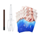 12pcs Eyebrow Relieving Paste Microblading Manual Pencil With Ruler Caliper