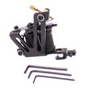 Alloy Frame 10 Wrap Coils Tattoo Body Art Machine Tool for Liner Equipment and Shader Supply