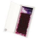 0.07C 9mm Long Colorful Fiber Fake False Eyelash Eye Lashes Extension Makeup