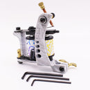 Alloy Frame 10 Wrap Coils Tattoo Body Art Machine Tool for Liner Equipment and Shader Supply