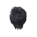 Women Short Wave Curly Hair Wig - Oblique Bangs Fluffy Hairpieces - Heat Resistant - Cosplay, Party, Costume - 22Cm