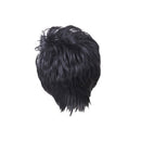Women Short Wave Curly Hair Wig - Oblique Bangs Fluffy Hairpieces - Heat Resistant - Cosplay, Party, Costume - 22Cm