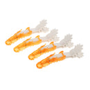 4Pcs Professional Sectioning Hair Clamp Clips Accessories For Hairdressing Salon