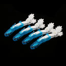 4Pcs Professional Sectioning Hair Clamp Clips Accessories For Hairdressing Salon