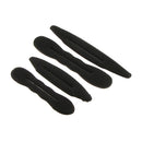 4 Pieces Sponge Hair Styling Foam Donut Bun Curler Maker Ring Twist Tool DIY