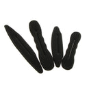 4 Pieces Sponge Hair Styling Foam Donut Bun Curler Maker Ring Twist Tool DIY