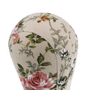 21'' Cork Canvas Head Block, Mannequin Head, Wig Making Hat Headset Display Styling Head With Mount Hole