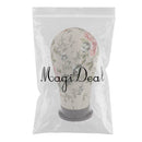 21'' Cork Canvas Head Block, Mannequin Head, Wig Making Hat Headset Display Styling Head With Mount Hole