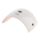 Nail Dryer Nail Gel Polish Dryer 30 seconds & 60 seconds Timer Setting, LED UV Gel Curing Nail Lamp for Fingernail & Toenail