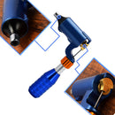 New Lightweight Rotary Tattoo Machine And Permanent Makeup Blue Kit Supply Body Art