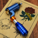 New Lightweight Rotary Tattoo Machine And Permanent Makeup Blue Kit Supply Body Art