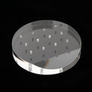 Acrylic 12 Holes Manicure Nail Drill Bit Holder Stand Display Storage Organizer Grinding Head Base Container Station