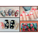 Salon Nail Art Design Polish Painting Drawing Liner Brushes Pens Kit 5Pieces