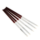 Salon Nail Art Design Polish Painting Drawing Liner Brushes Pens Kit 5Pieces
