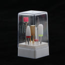 7 Pieces Professional Ceramic Nail Art Polishing Head Electric Drill Bit 3/32 inch Rotary File Rotary File Top Grinding Grit with box