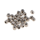 1000x Thread Stainless Steel Dome Head Cap Acorn Hex Nut Silver Tone Eyeglasses Repairing