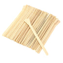 50 Pieces Wooden Waxing Applicators Sticks for Face & Eyebrows Wax Spatula Hair Removal
