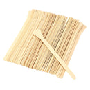 50 Pieces Wooden Waxing Applicators Sticks for Face & Eyebrows Wax Spatula Hair Removal