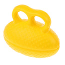 Silicone Hand Exercise Squeeze Ball Finger Stress Relief Strengthener Yellow