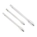 3 Pieces Metal Handmade Little Lipstick Spoon Lip Balm DIY Dispensing Spoons