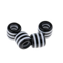 Pack of 10 Dreadlock Hair Beads Dread Beads Braiding Rings Clips DIY Cuff Jewelry