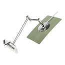 8x5'' Portable Stainless Steel Bathroom Makeup Shaving Mirror 3X Magnifying Wall Mounted Comestic Mirror
