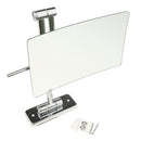 8x5'' Portable Stainless Steel Bathroom Makeup Shaving Mirror 3X Magnifying Wall Mounted Comestic Mirror