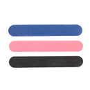 Pack of 50 Pro Mini Nail Art Sanding Salon Buffer Files Sandpaper UV Gel Polisher Manicure Tools Black/Pink/ Blue Double Sided