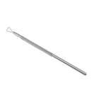 Stainless Steel Professional Nail Art UV Gel Polish Remover Triangle Stick Cuticle Pusher Manicure Rod Tool Soak OFF Remover Trimmer