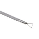 Stainless Steel Professional Nail Art UV Gel Polish Remover Triangle Stick Cuticle Pusher Manicure Rod Tool Soak OFF Remover Trimmer