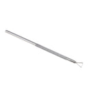 Stainless Steel Professional Nail Art UV Gel Polish Remover Triangle Stick Cuticle Pusher Manicure Rod Tool Soak OFF Remover Trimmer