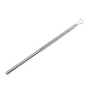 Stainless Steel Professional Nail Art UV Gel Polish Remover Triangle Stick Cuticle Pusher Manicure Rod Tool Soak OFF Remover Trimmer