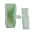 1pcs Heel Protector Pillow Breathable Cotton With Microfiber Fill Hook and Loop Fasteners, Universal