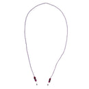 2 Pieces Pink/White Pearl Beaded Eyeglass Chain Sunglass Holder Strap Lanyard