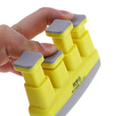 Adjustable Finger Strengthener Hand Gripper Exerciser 4-6 Lbs Yellow
