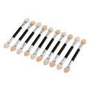 30Pcs Sponge Nail Powder Puff Brush Double-sided Eyeshadow Stick Makeup Manicure Nail Art Tool