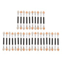 30Pcs Sponge Nail Powder Puff Brush Double-sided Eyeshadow Stick Makeup Manicure Nail Art Tool
