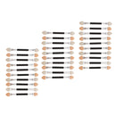 30Pcs Sponge Nail Powder Puff Brush Double-sided Eyeshadow Stick Makeup Manicure Nail Art Tool